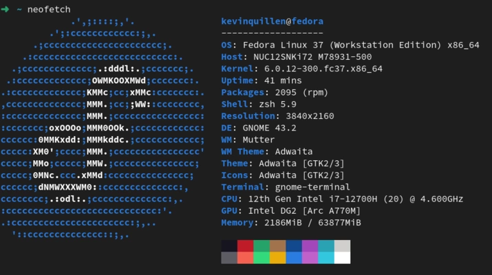 neofetch